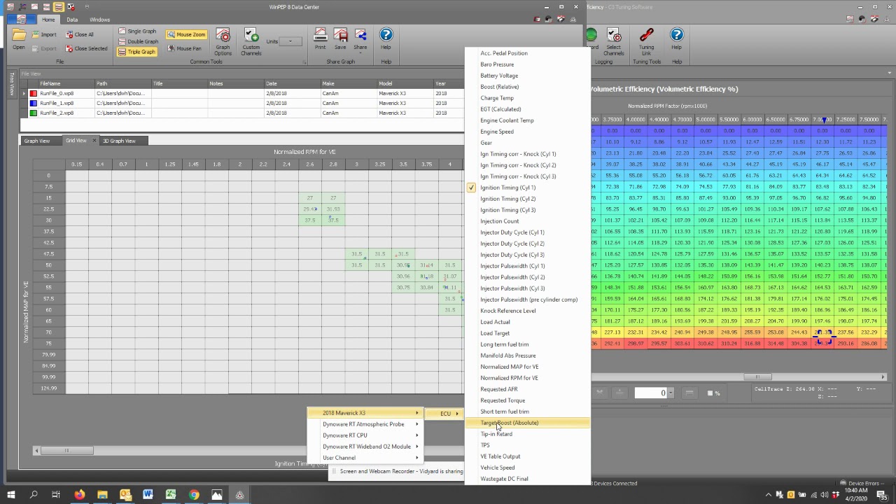 Dynojet Power Core Software -  C3 & WinPEP 8 Data Sync Tools