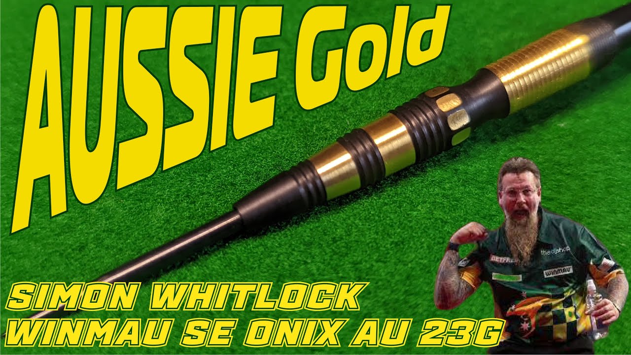 AUSSIE GOLD! - Simon Whitlock Winmau SE onix AU Darts review