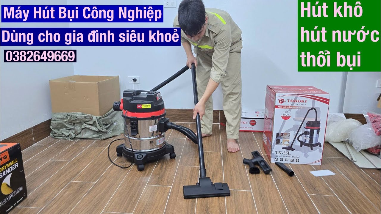 Máy Hút Bụi Công Nghiệp Máy Hút Thổi Bụi Gia Đình Nội Địa Trung Quốc