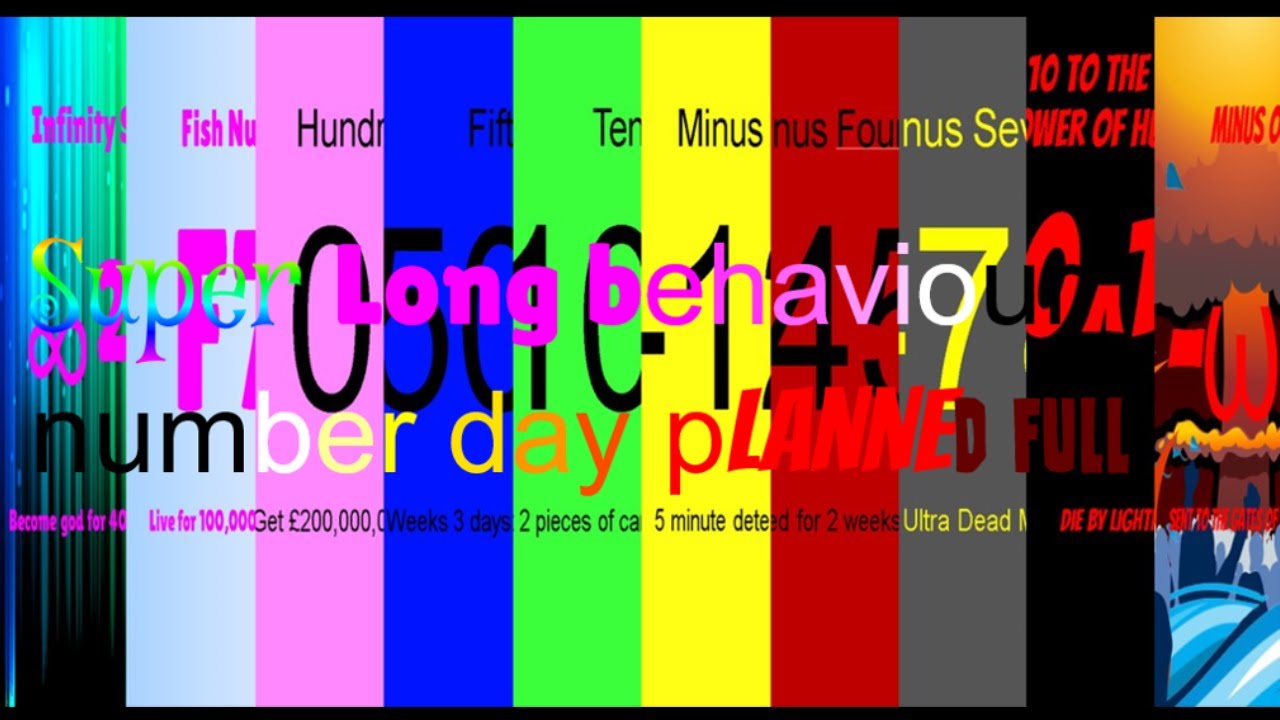 Super long behaviour number day planned (Full)