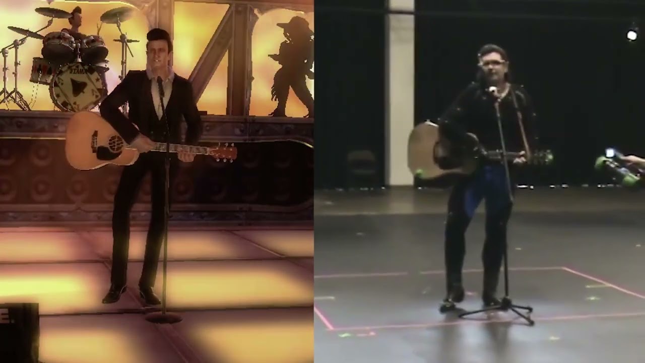 Guitar Hero 5: Ring of Fire - Full Motion Capture Comparison