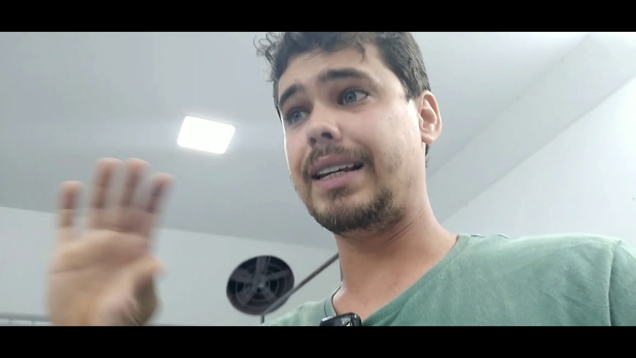 3° vídeo cabine de pintura caseira