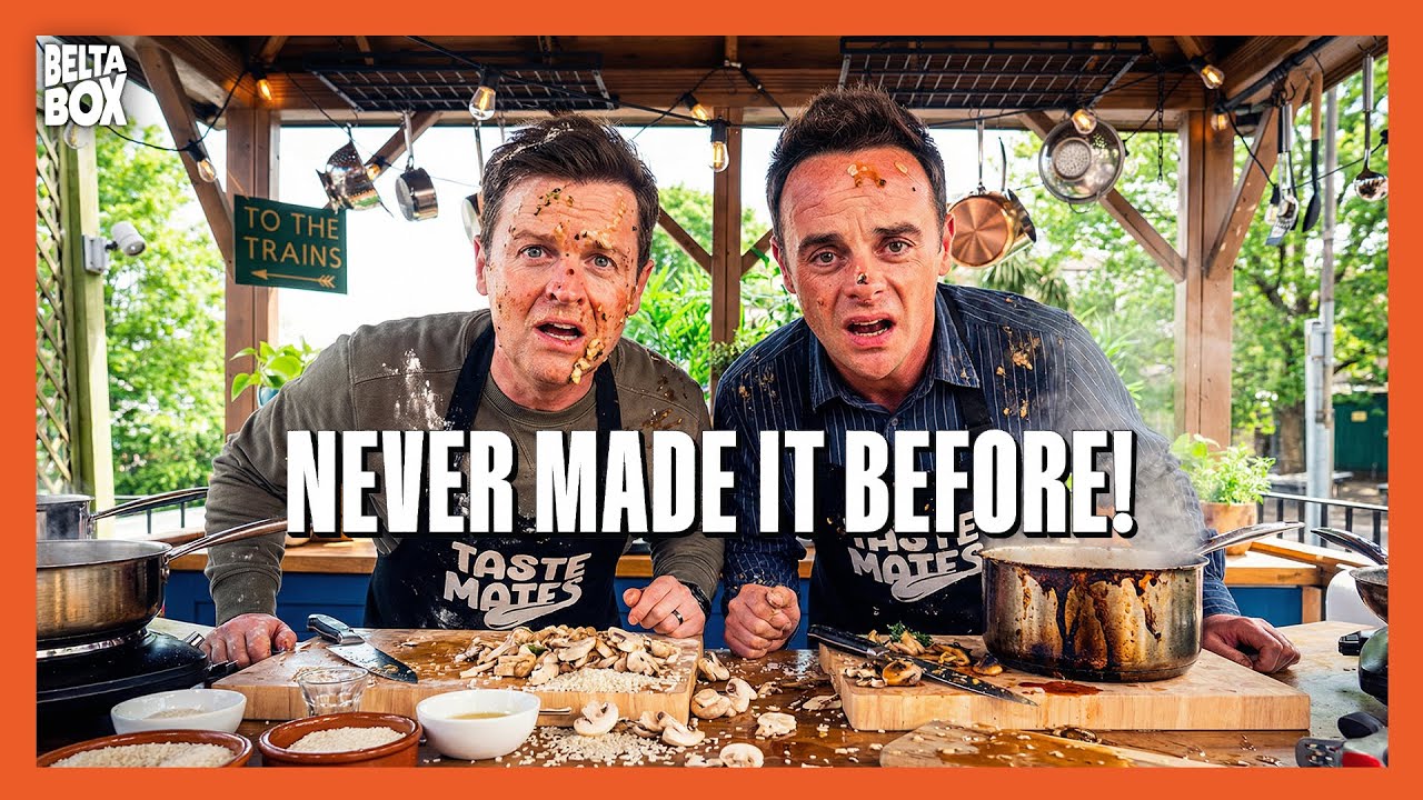 Ant Tries To Teach Dec How To Cook Mushroom Risotto! | Taste Mates