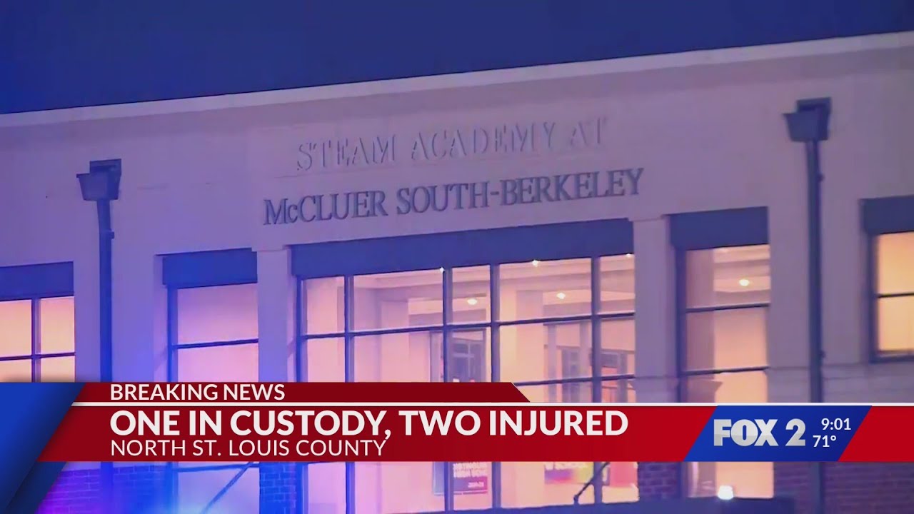 Two injured in shooting at north St. Louis County high school