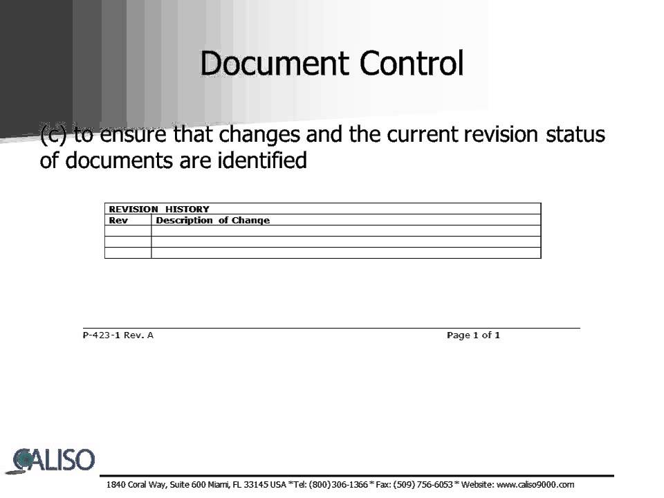 Helpful Tips for a Successful Document Control System