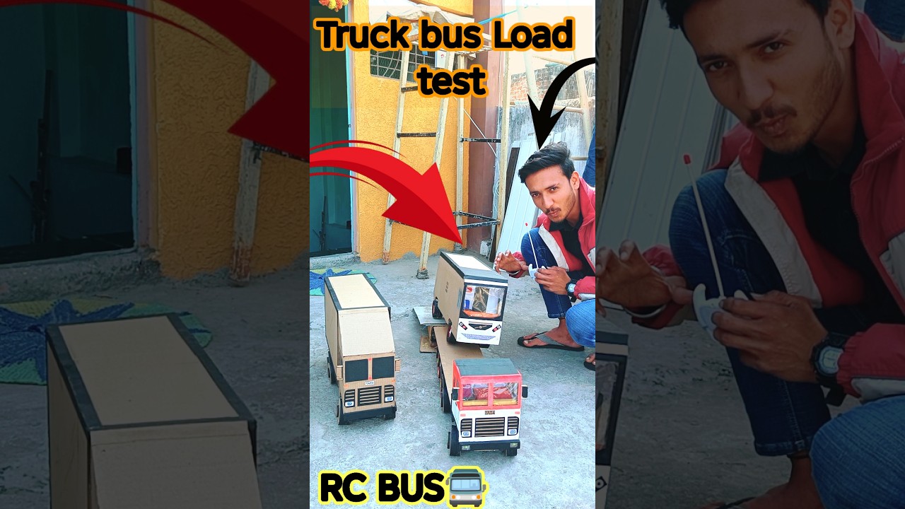 Bus truck handmade fully working Remote control 