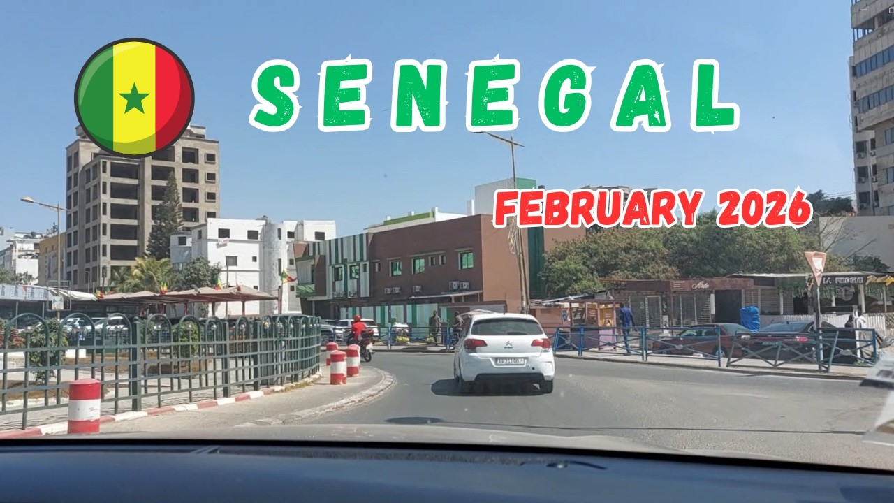 Driving in Dakar in February 2026 #dakar #senegal #africa #driving