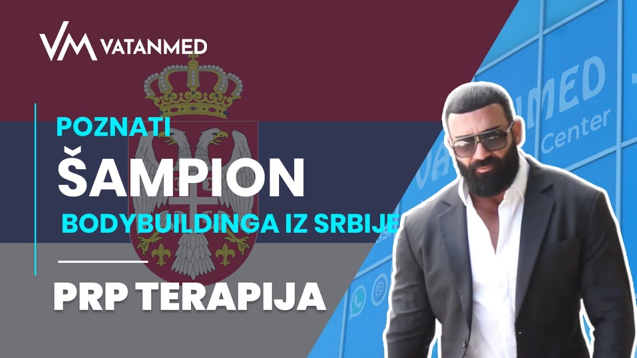 Poznati šampion body buildinga iz Srbije je izabrao nas za negu svoje kose. -VATANMED