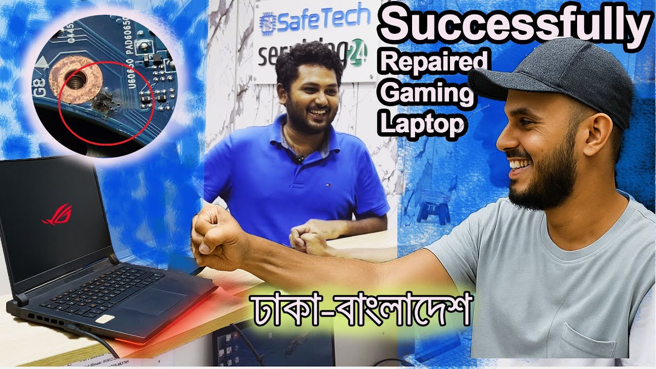 Asus G614 Gaming Laptop Repair – Burn Issue Solved & Running Smooth