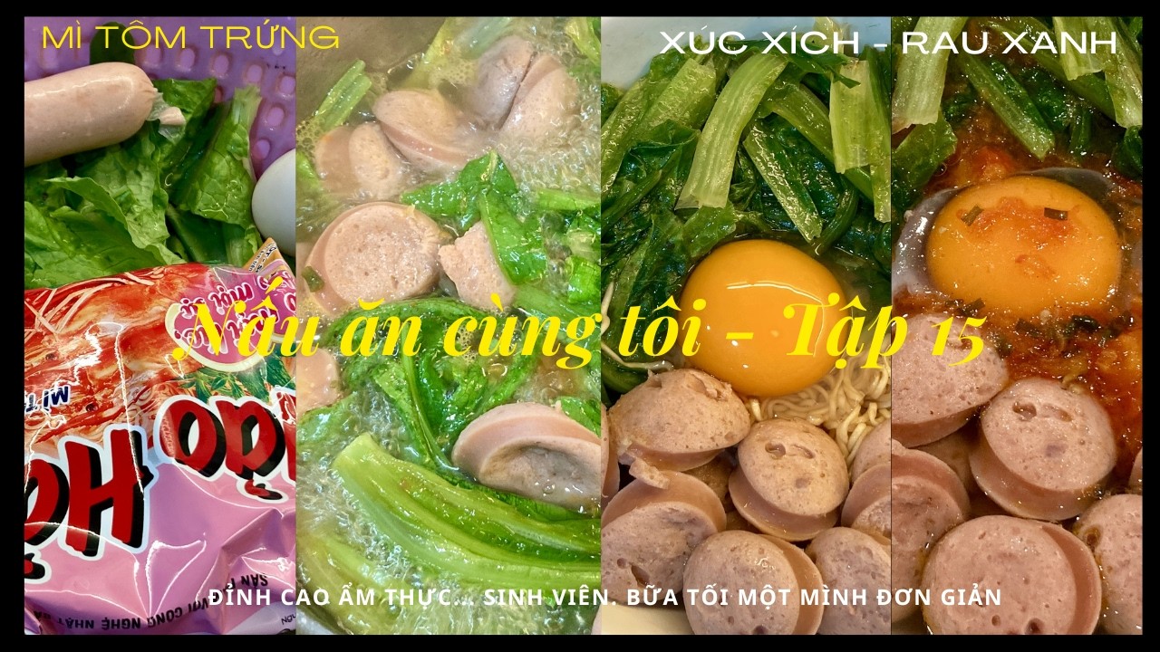 Đừng ăn mì tôm theo cách cũ! Thử ngay công thức này | Nấu ăn cùng tôi