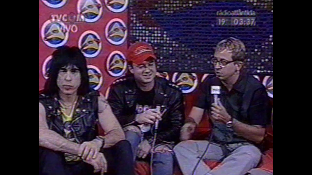 Entrevista com Marky Ramone e Tequila Baby - Show do Planeta Atlântida 2002