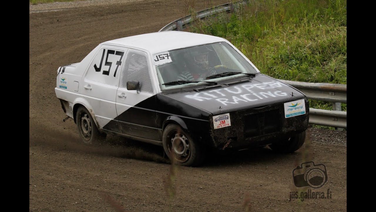 Ossi Antinaho - Kituper&auml; Racing Jetta -  Hertta Rokkiralli 1.8.2015 - Junior