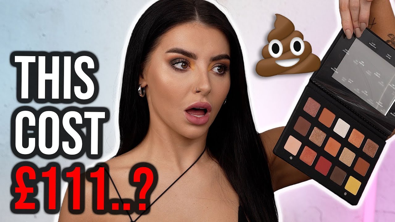 FULL FACE OF EXPENSIVE MAKEUP! Testing NEW products! £111 PALETTE!?