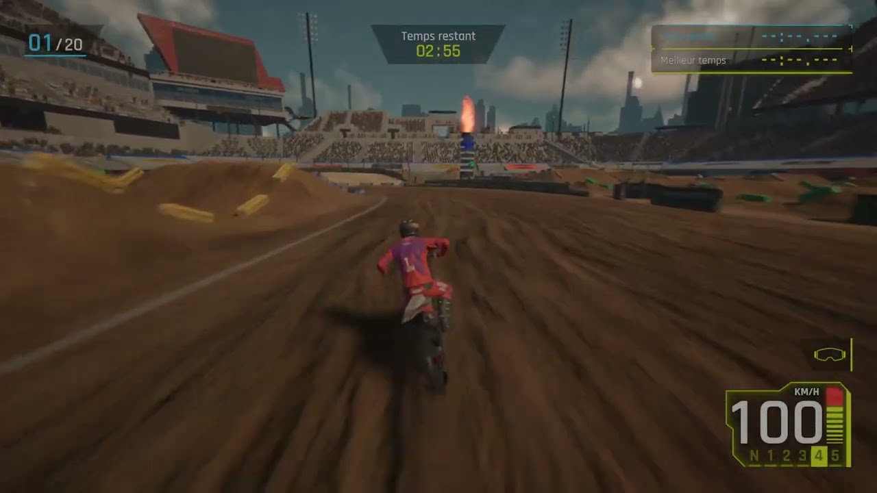 Monster Energy Supercross 25 X/S carrière KTM 450 SX XBS