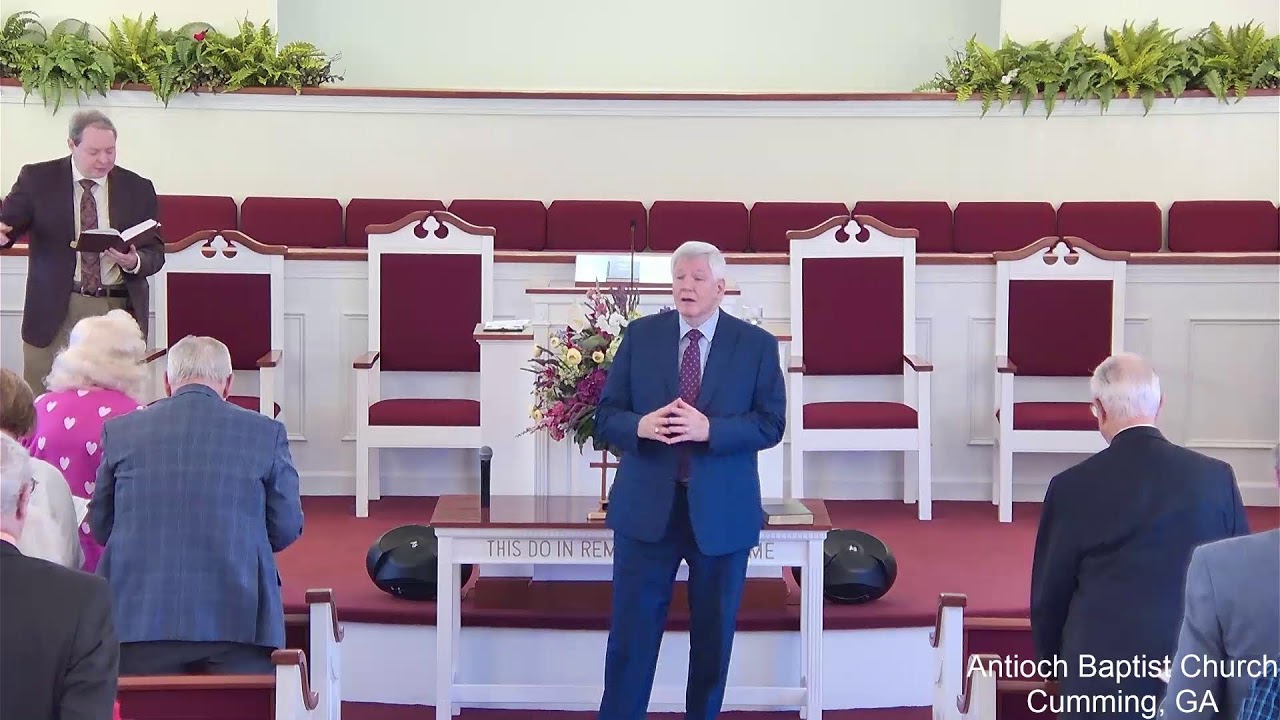 Antioch Baptist Church Cumming GA Sunday Worship Service for March 1, 2026