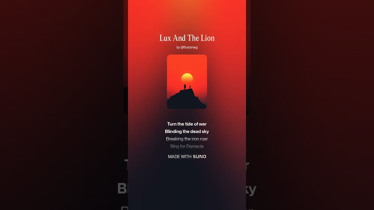 Lux And The Lion