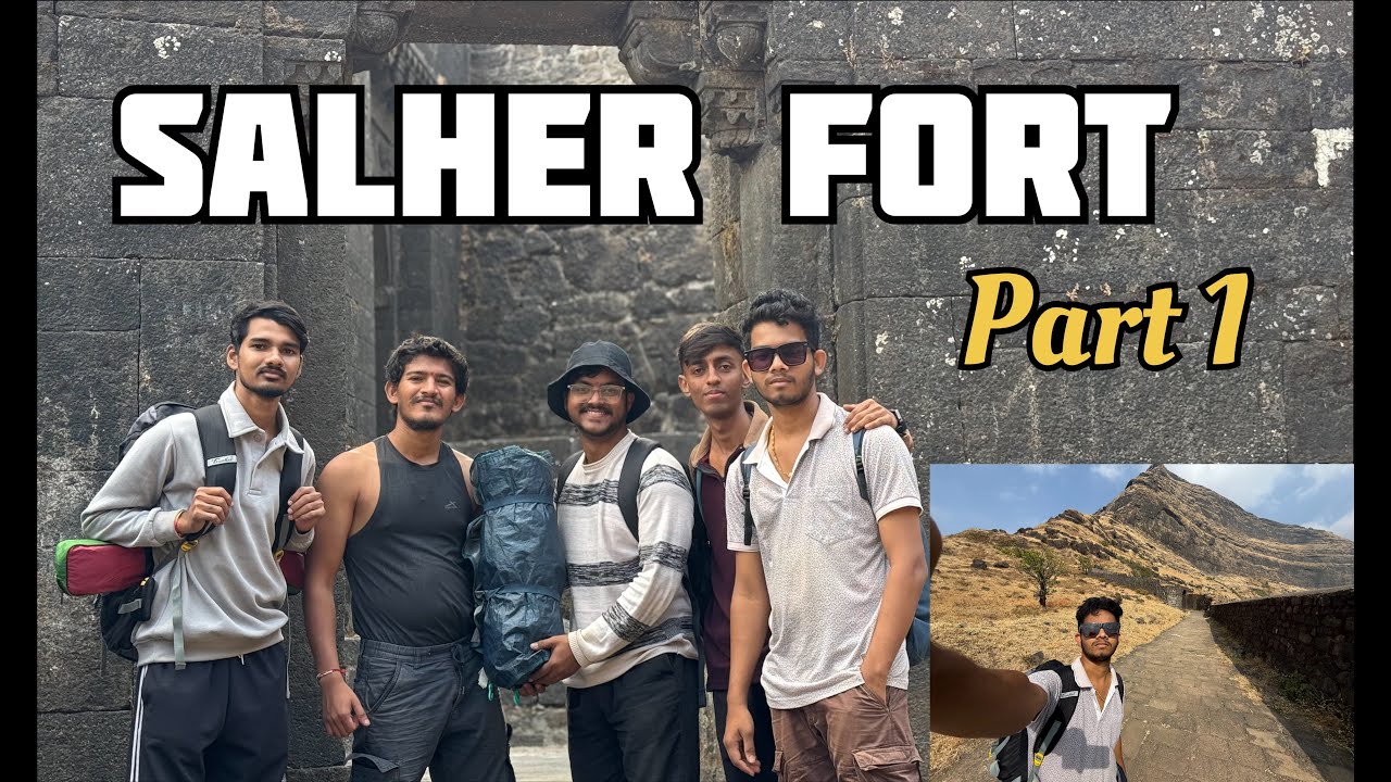 SALHER Fort Trek 2025 || Maharashtra's Second Highest peak || 1 lakh Mughals vs 20 Thousand Marathas