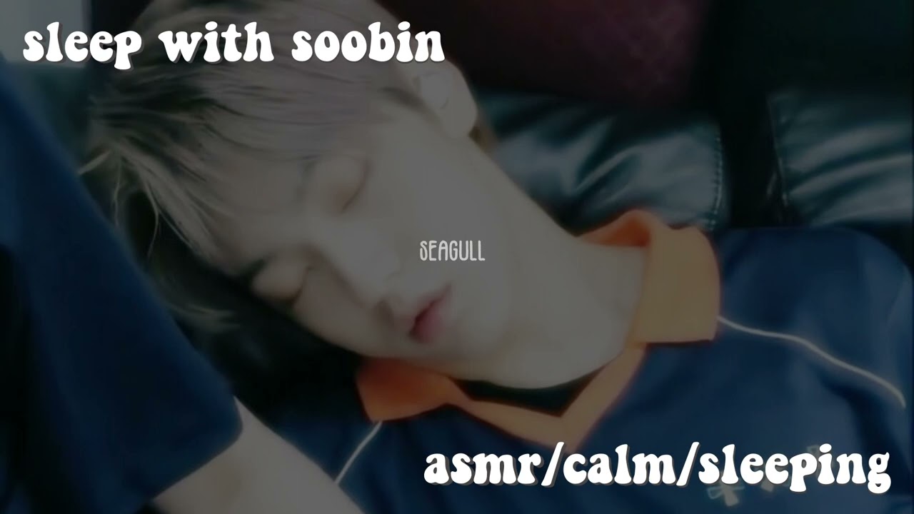 TXT ASMR | sleeping with soobin [ breathing, raining ]