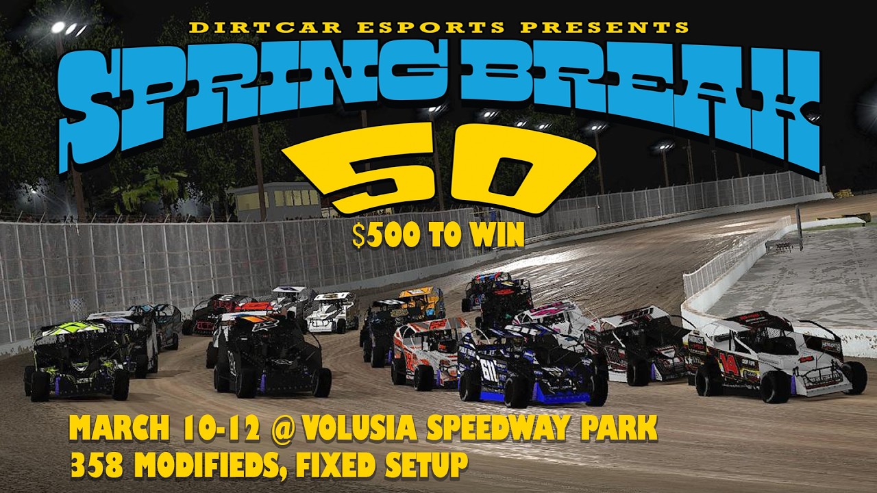 DIRTcar eSports: Spring Break 50 - Feature