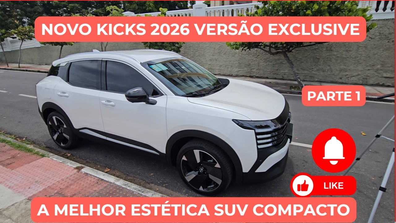 Novo Kicks Exclusive 2026  (Parte 1) - A estética