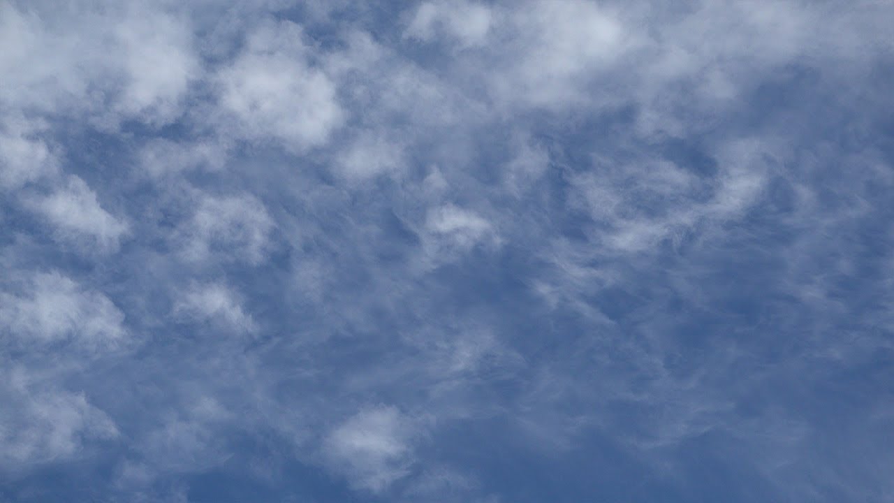 A VERY REAL Sky  |  Small Clouds, Wispy Shapes & Blue | Jan. 7, 2025