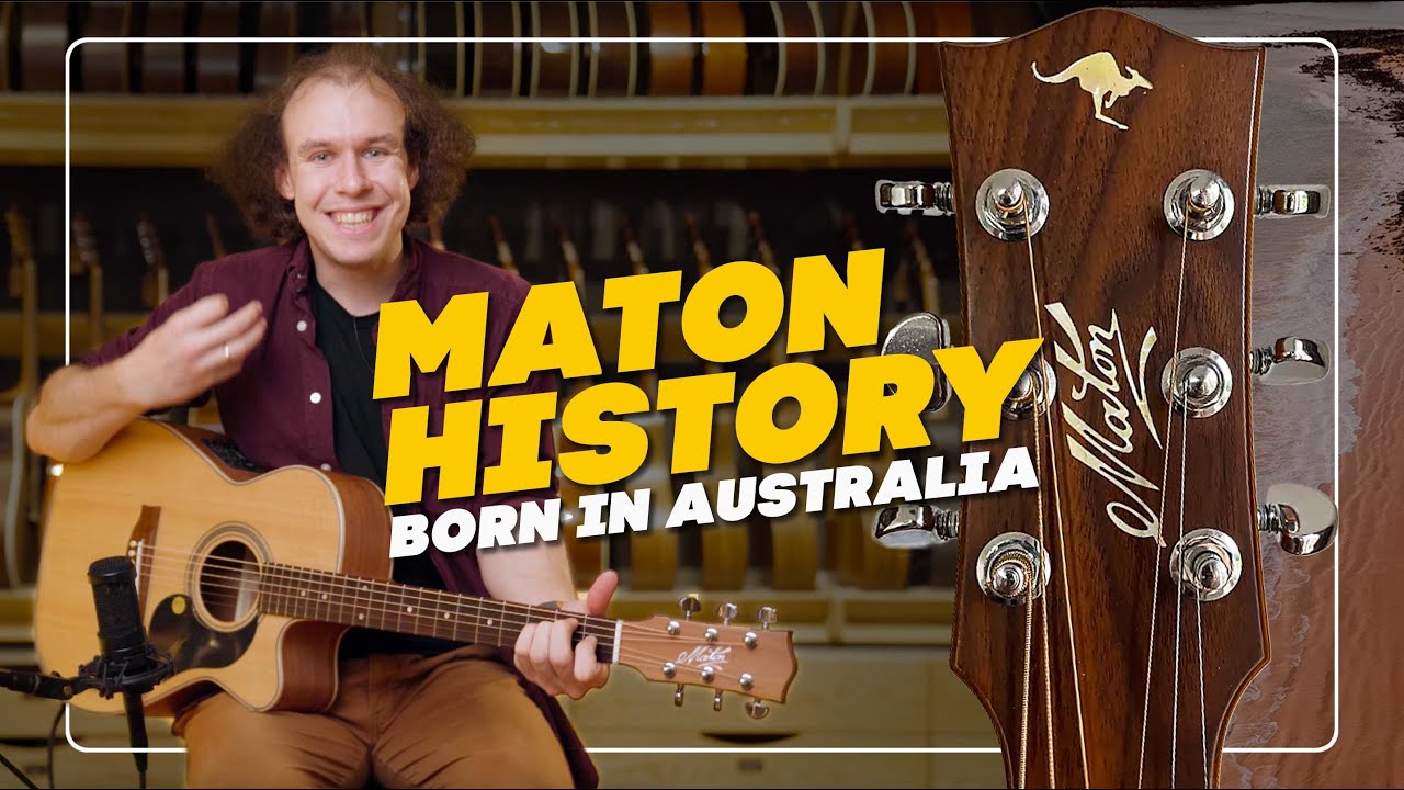 Maton - The Best Electro Acoustic Guitars in the World | Acoustic Union