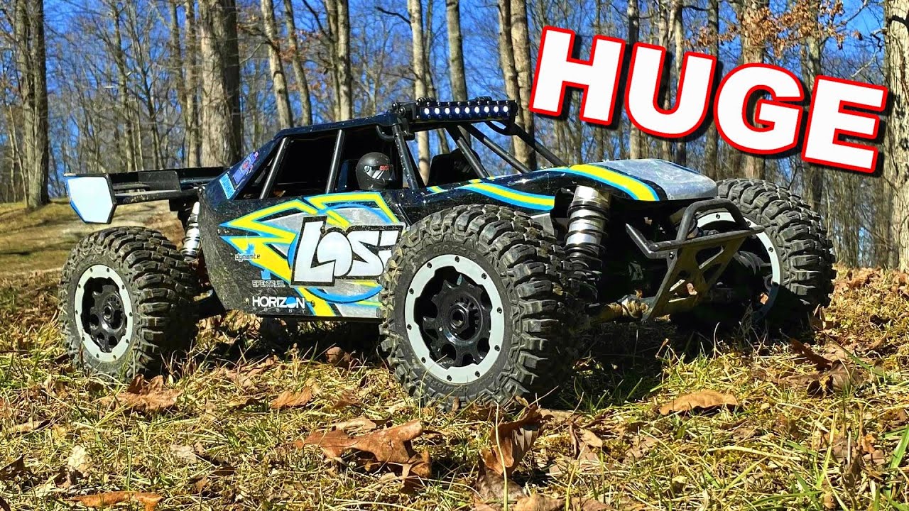 HUGE RC Car - 1/5th Scale Brushless 4WD Losi Racing DBXL-E - TheRcSaylors