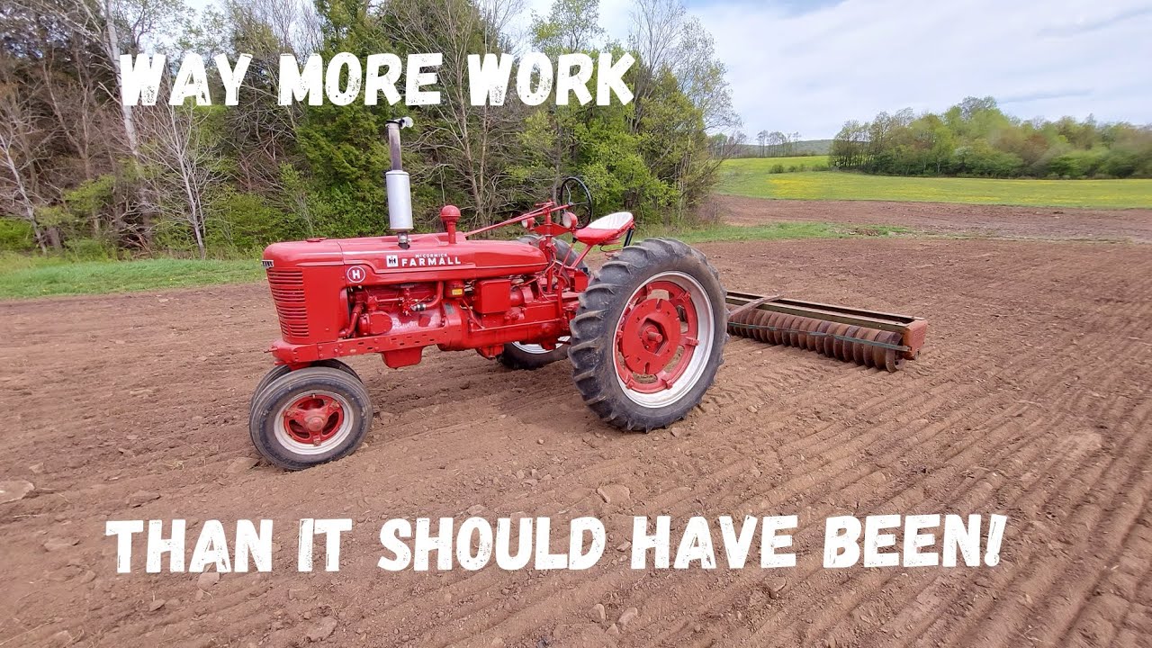 Haphazard Way To Plant a Hay Field