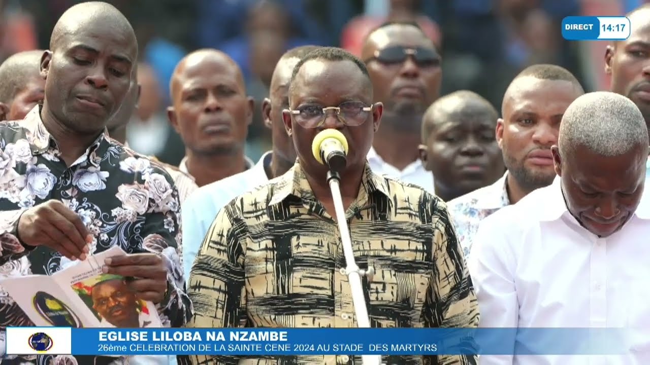 26ème CELEBRATION DE LA SAINTE CENE 2024 AU STADE  DES  MARTYRS