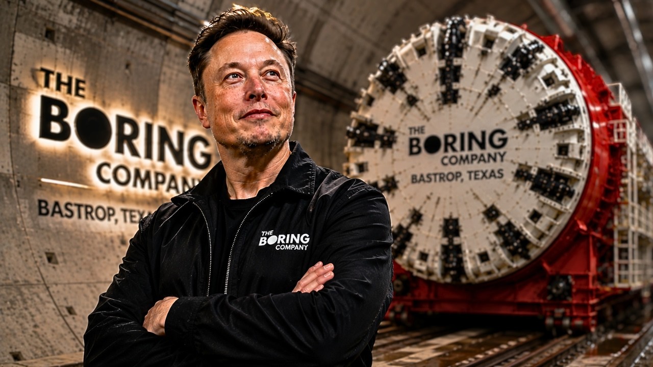 Inside The Boring Company: 400-Ton Monster Revealed!