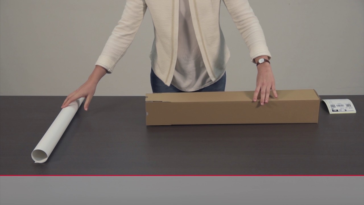 Versandrohr Versandh&uuml;lse selbstklebend aus Karton von karton-billiger.de