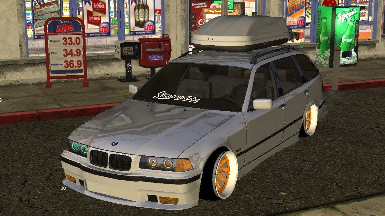 Gta San Bmw M3 E36 Stance Mod Android Dff Only