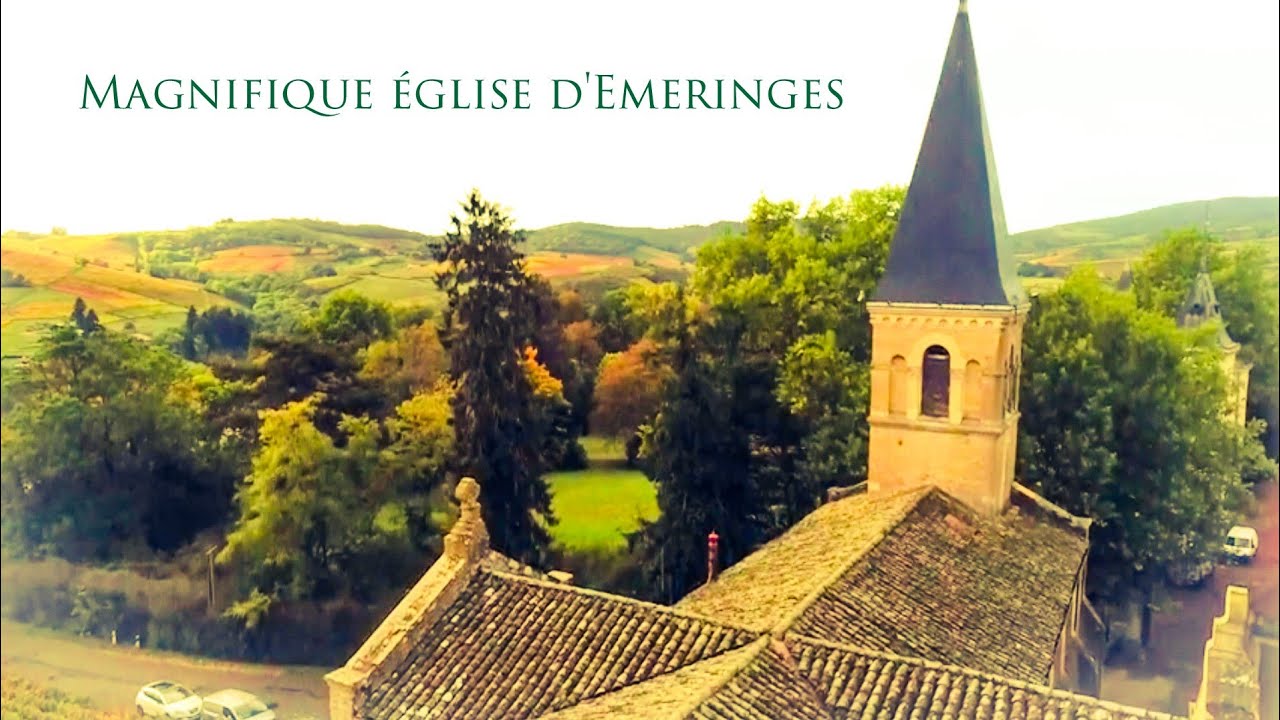 Magnifique &eacute;glise d'Emeringes