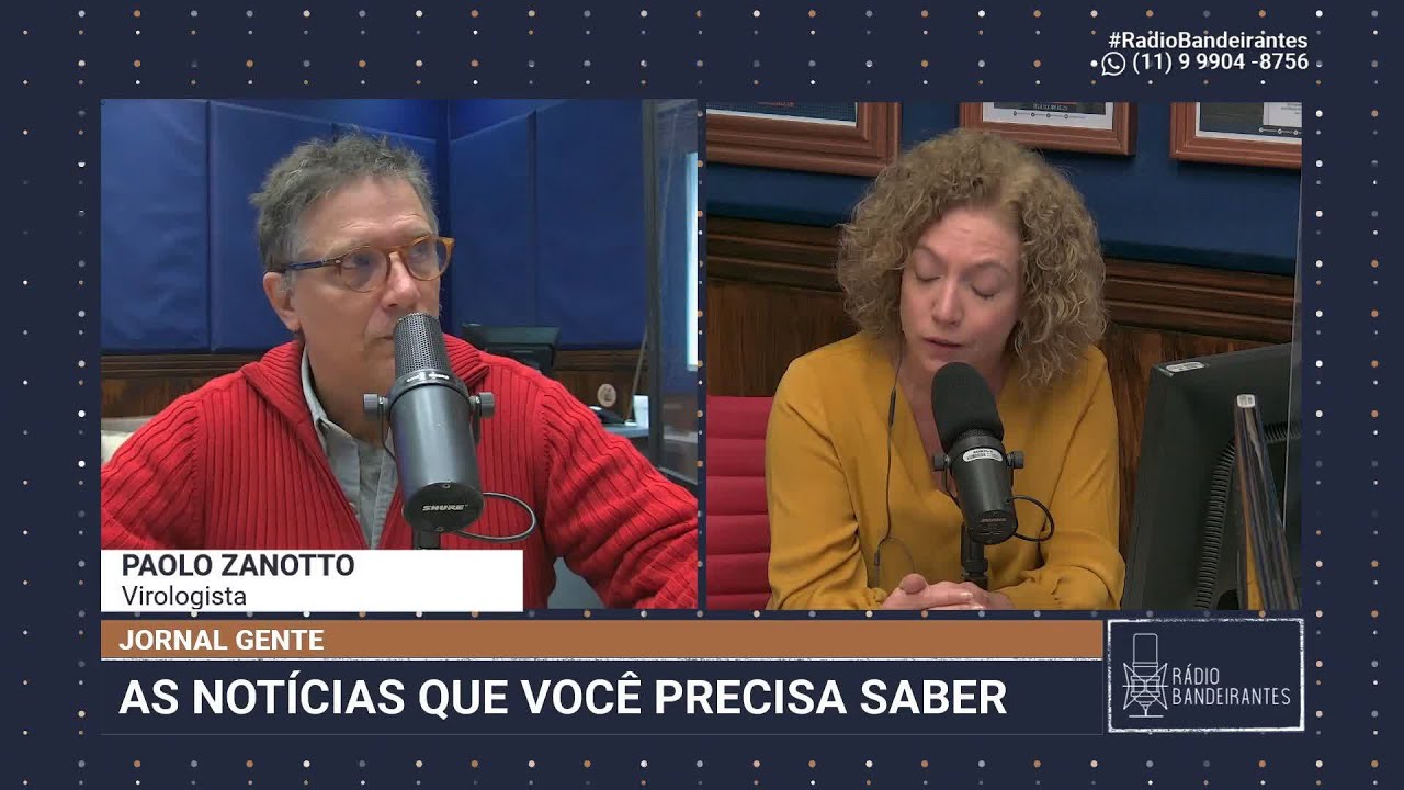 Paolo Zanotto afirma que tratamento da covid-19 a partir da hospitalização é 