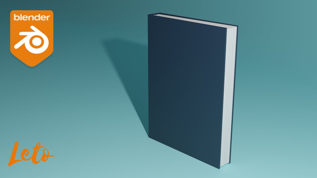 How to Create Book  | Blender Tutorial
