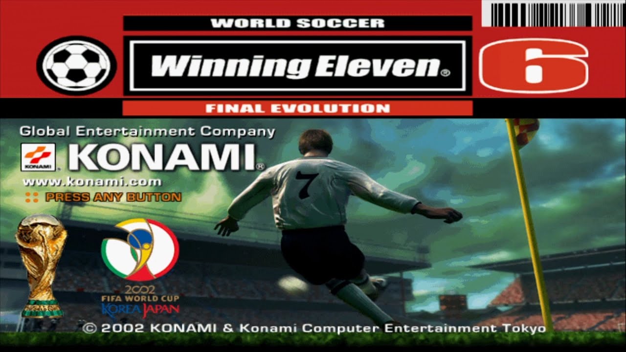 World Soccer Winning Eleven 6 Final Evolution World Cup 2002 - HCK Edition  [ PS2 ]