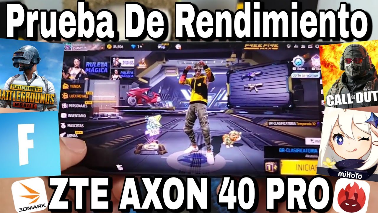 🎮 ZTE AXON 40 PRO 🕹️ Prueba De Rendimiento Y Juegos