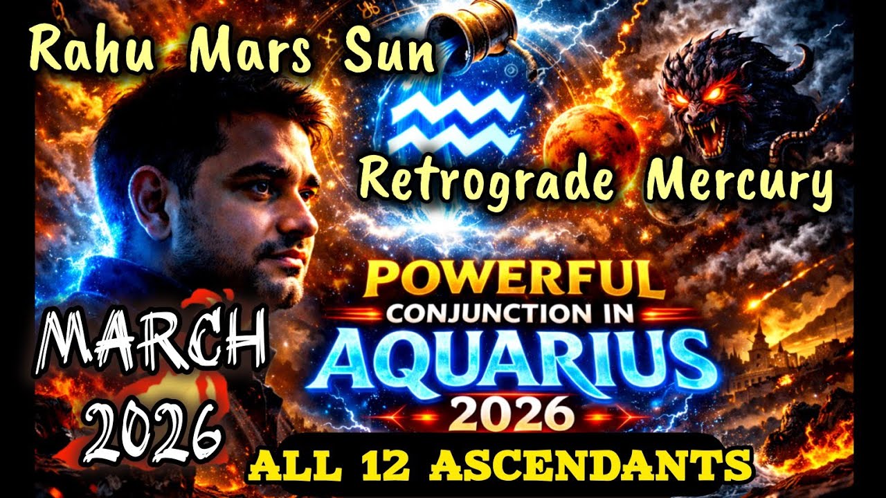 🔥 Для всех 12 восходящих знаков 🔥 Мощное соединение в Водолее в 2026 году 🔥 Гороскоп на март 2026...