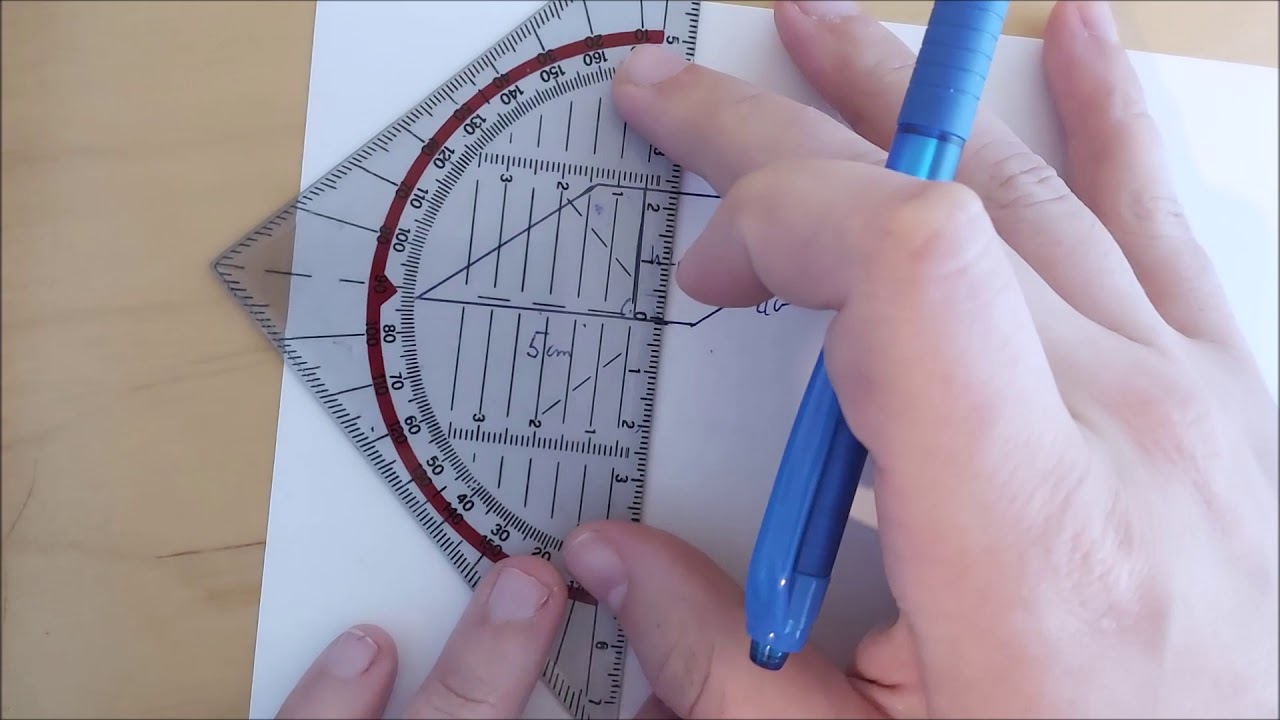 Höhe in einem Parallelogramm