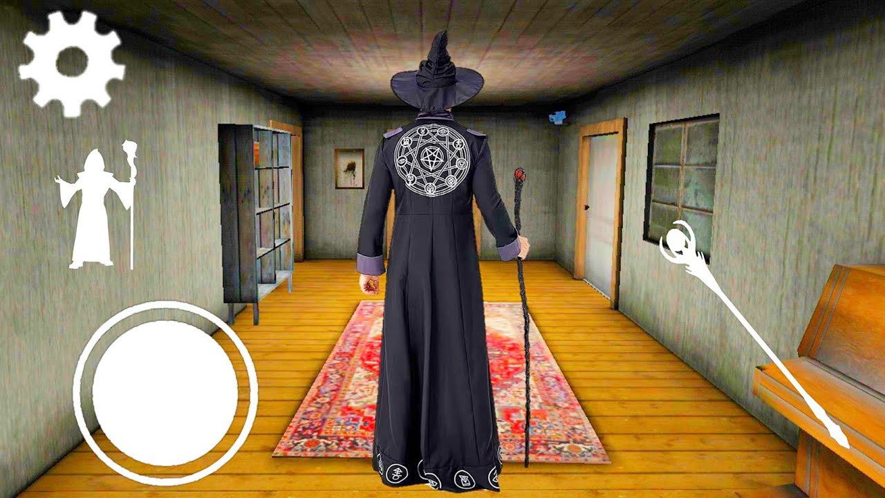 Playing As A Wizard In Granny Chapter 2!