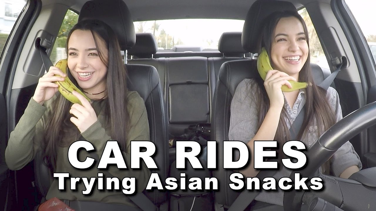 Car Rides - Trying Asian Snacks