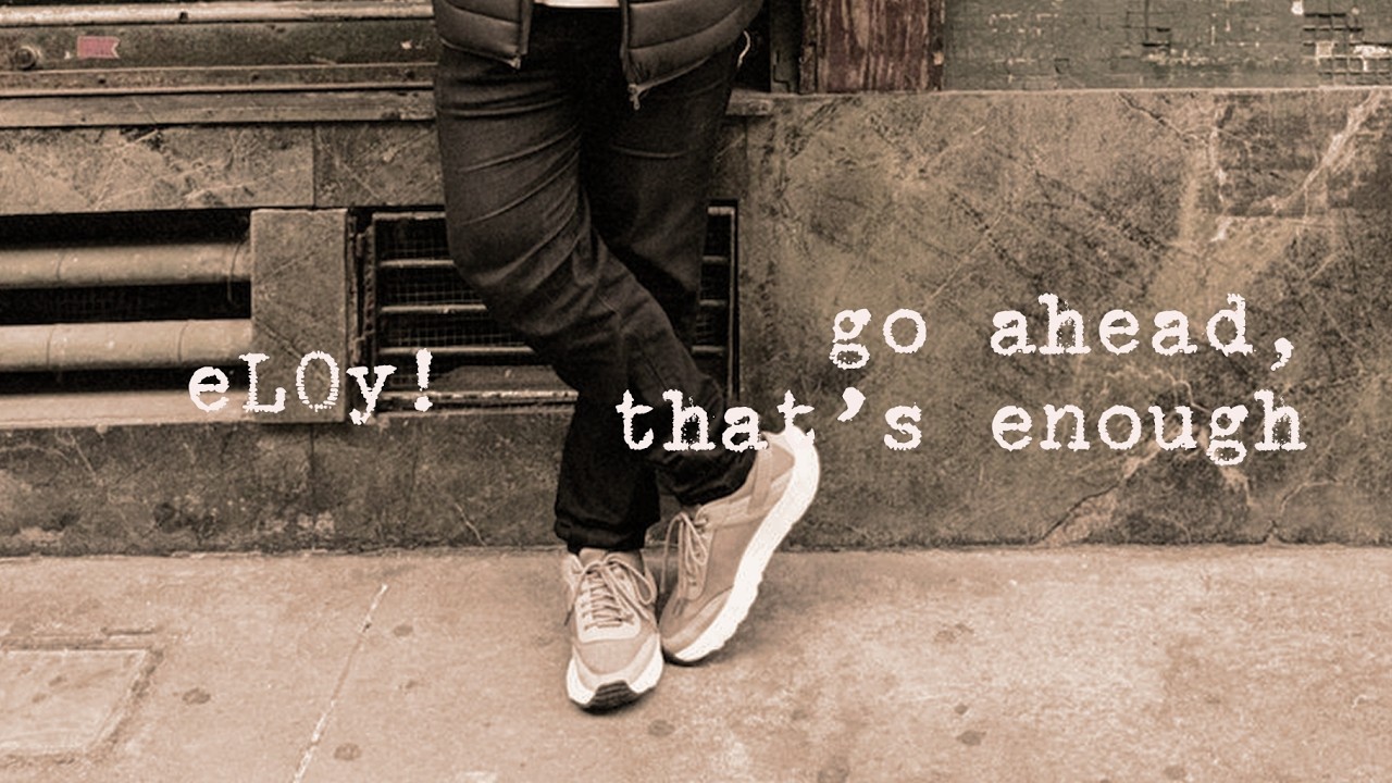 go ahead, that's enough