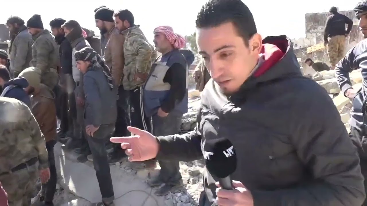 أهوال الفاجعة يرصدها مراسل تلفزيون سوريا في مدينة جنديرس