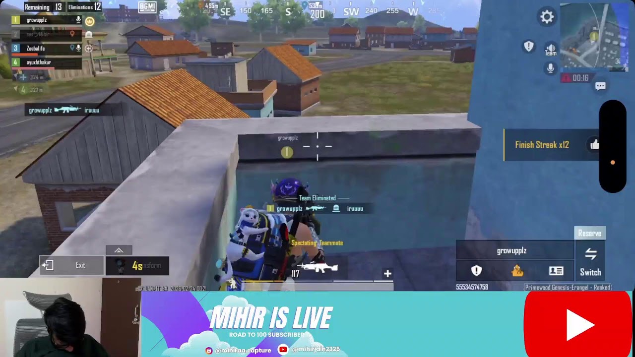 Bgmi backchodi rush gameplay