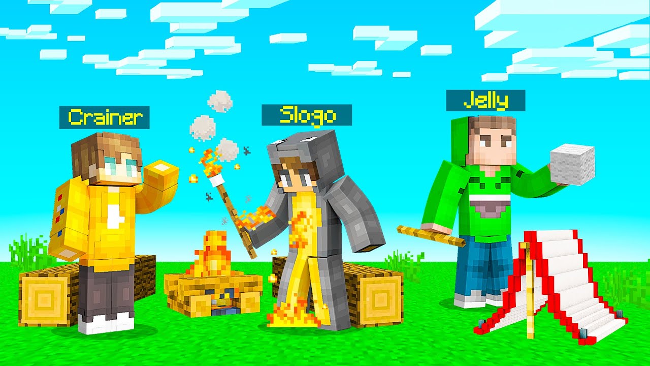 My Friends And I Went CAMPING In Minecraft!