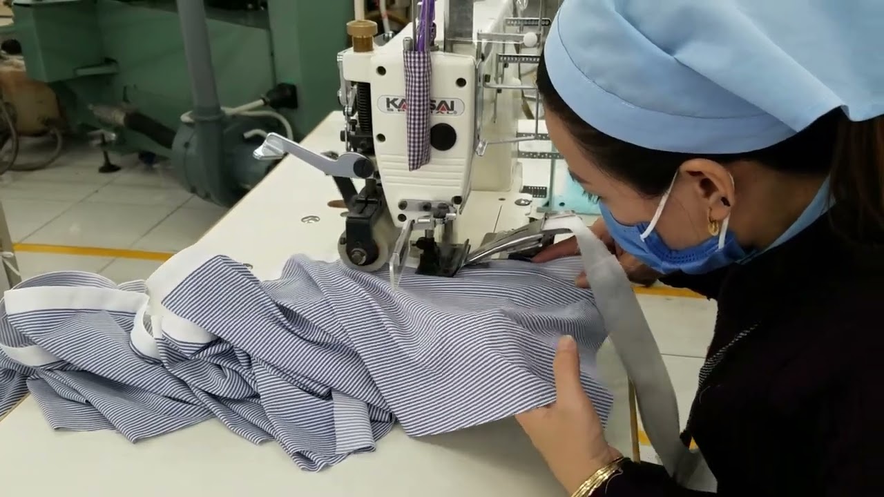 KỸ THUẬT MAY NẸP ÁO NHANH VÀ CHUẪN