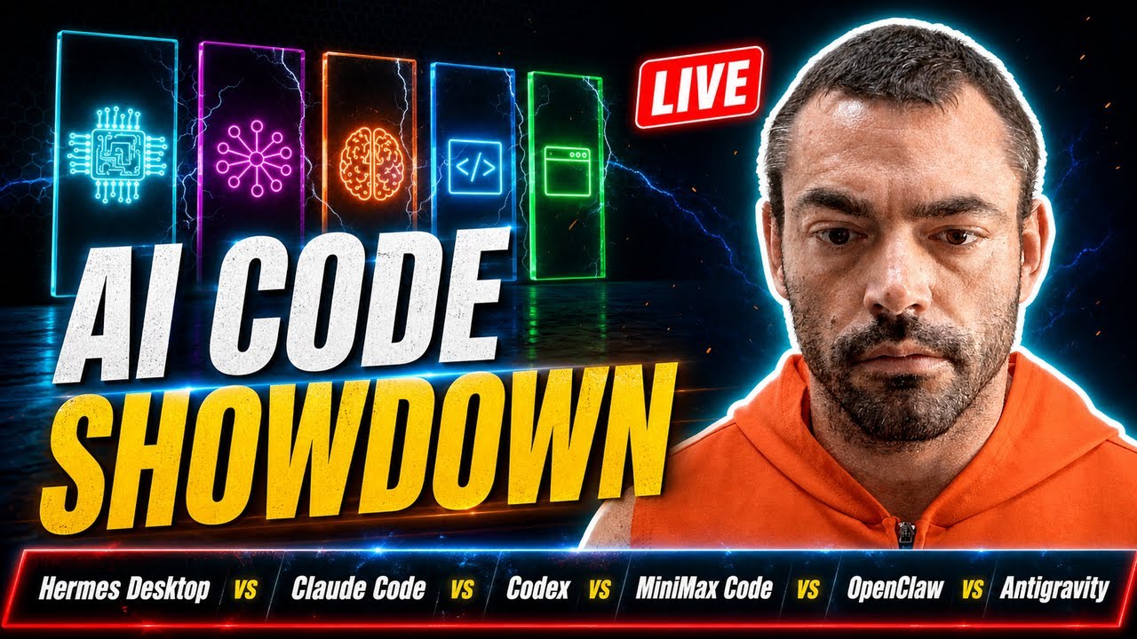 Hermes Desktop против Claude Code против Codex против MiniMax Code против OpenClaw против Antigra...