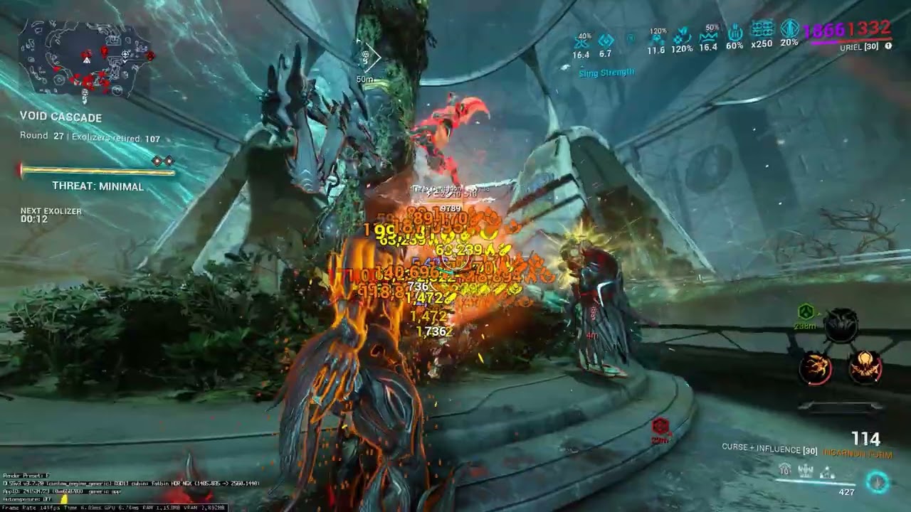 demon time | uriel void cascade level cap (solo)