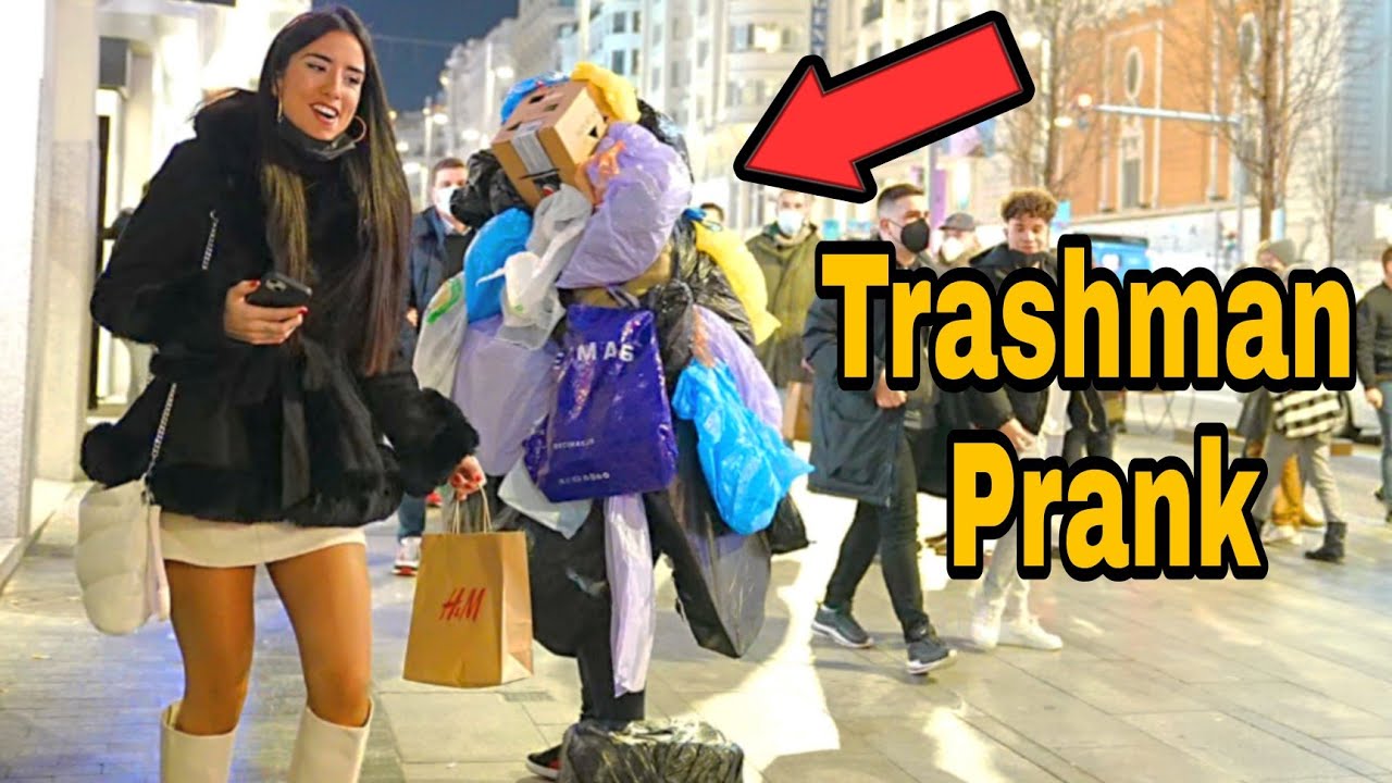 Trashman Prank Giving The Best Scares