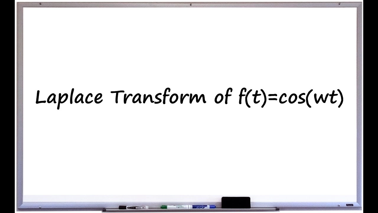 Laplace Transform of cos(wt)